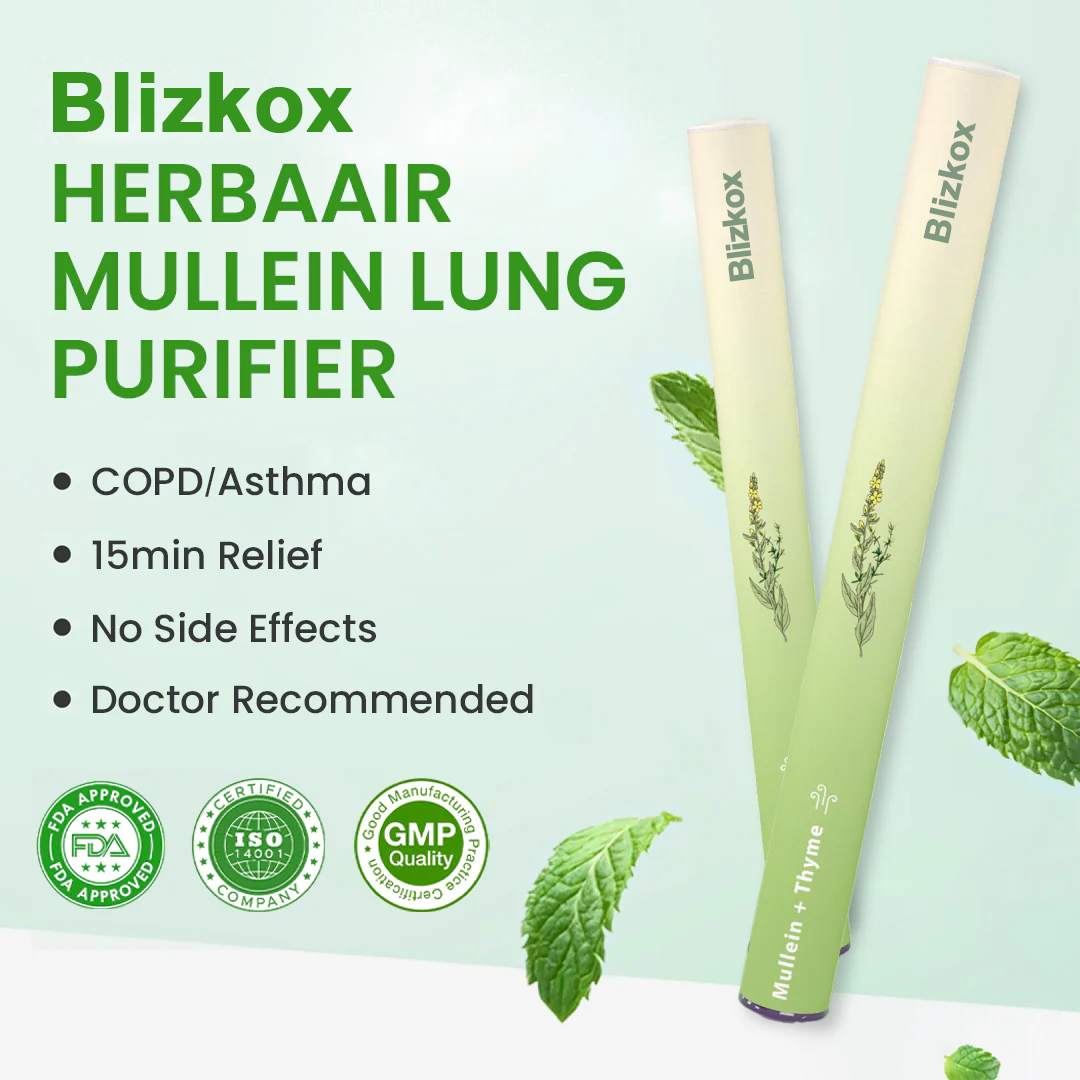 Final 3 Hours: 60% OFF-Blizkox™ Mullein Aroma Diffuser (Cough, wheezing, shortness of breath, sputum, stuffy nose, bronchitis, bronchitis, allergy symptoms, lung discomfort🚬)