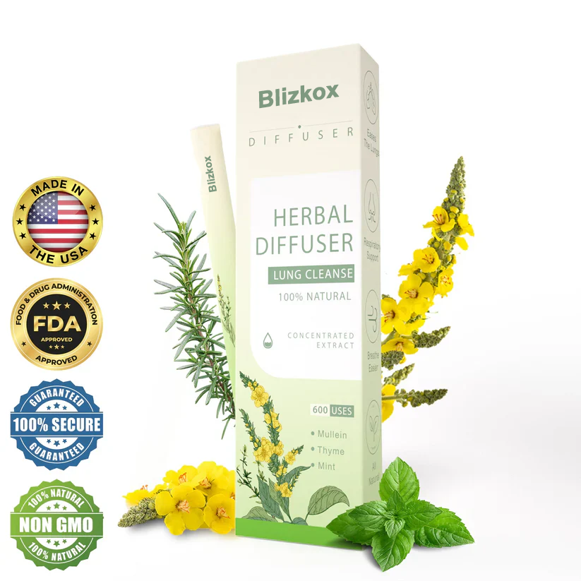 Final 3 Hours: 60% OFF-Blizkox™ Mullein Aroma Diffuser (Cough, wheezing, shortness of breath, sputum, stuffy nose, bronchitis, bronchitis, allergy symptoms, lung discomfort🚬)