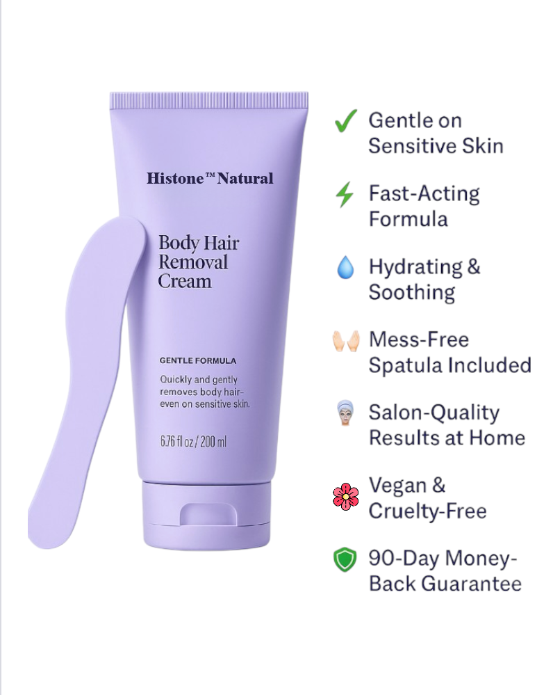 Natural Body Hair Removal Cream ✨FREE SPATULA INCLUDED✨