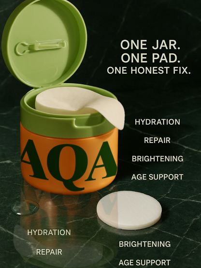 🔥AQA™ Anti-Aging Toner Pads – Fades Dark Spots & Wrinkles Fast (100 Pads)