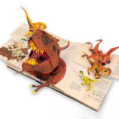 🦖Dinosaur Pop-Up Book for Kids & Adults — Stunning 3D Encyclopedia of Prehistoric Life | Bestseller Gift