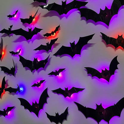 🦇 Don't Settle for Lame Decor! 🦇 Professionally Scare Trick-or-Treaters with Our Motion-Activated LED Bats! 🌧️✨ Limited Stock – Buy Now!