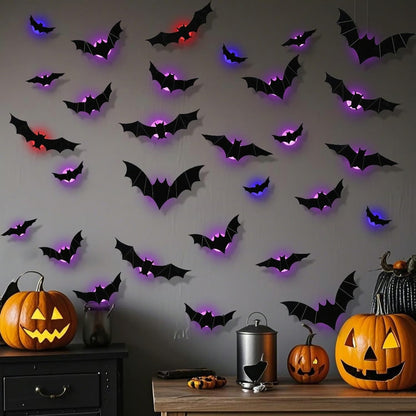 🦇 Don't Settle for Lame Decor! 🦇 Professionally Scare Trick-or-Treaters with Our Motion-Activated LED Bats! 🌧️✨ Limited Stock – Buy Now!
