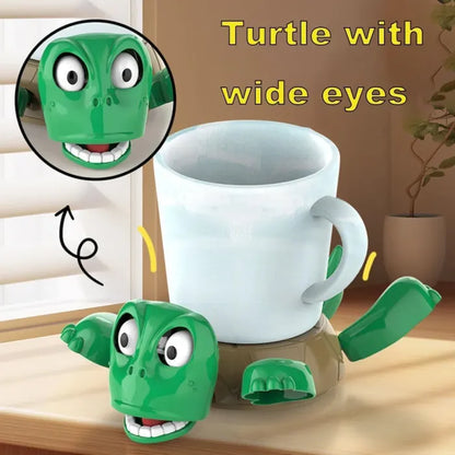 TurtleHaha Coaster-Funny PoppingEyes Stress Relief Toy 3D Printed