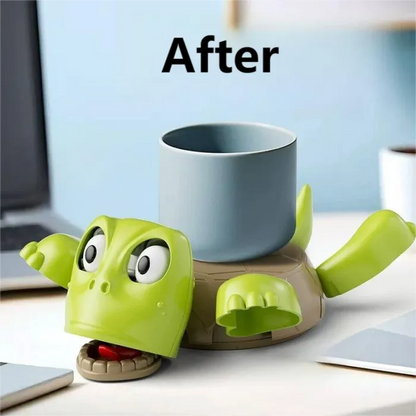 TurtleHaha Coaster-Funny PoppingEyes Stress Relief Toy 3D Printed